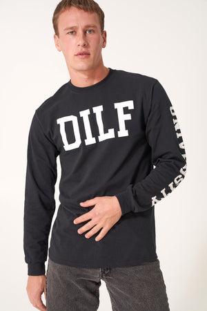 DILF Freshmen Long Sleeve Black