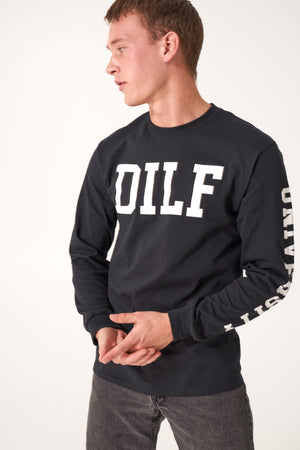 DILF Freshmen Long Sleeve Black