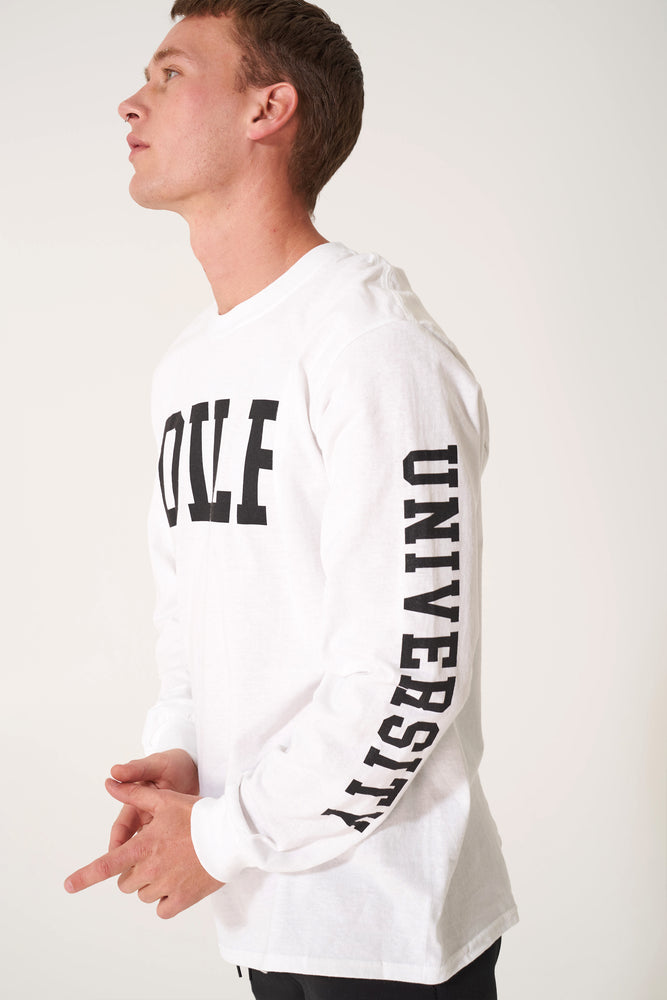 DILF Freshmen Long Sleeve White