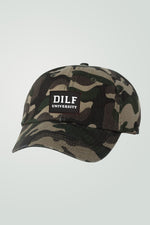 Varsity DILF Hat Green Camo