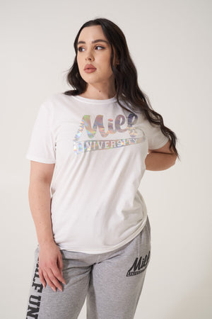 Hologram Tee White