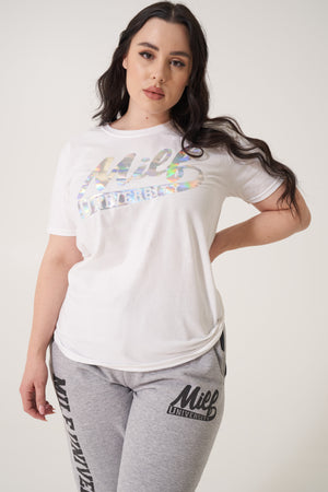 Hologram Tee White