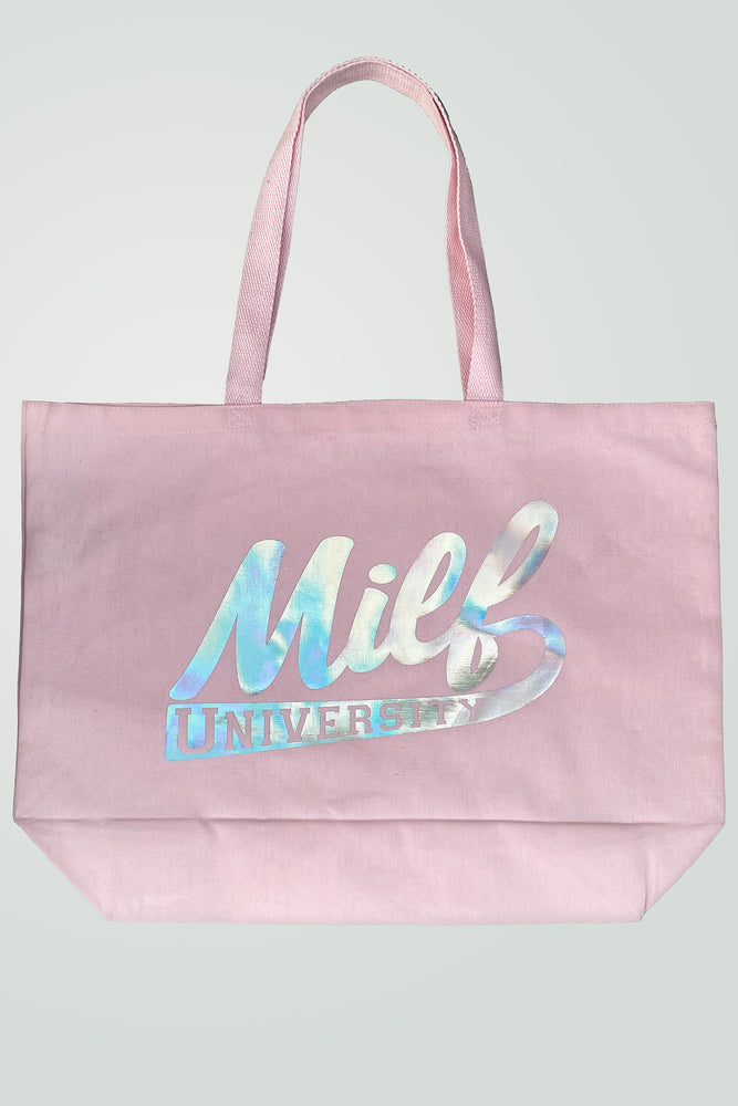 Hologram Large Light Pink Tote