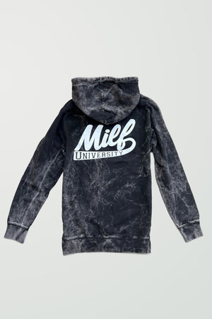 Vintage Hoodie Distressed Black