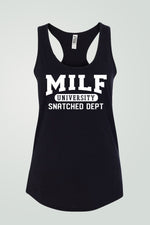 Snatched Tank Black