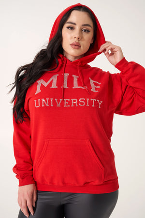 Luxe Hoodie Red