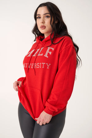 Luxe Hoodie Red