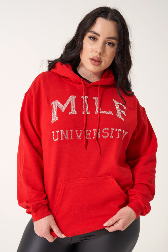 Luxe Hoodie Red
