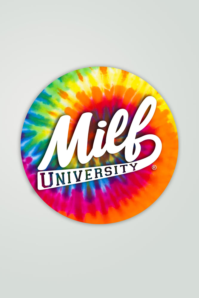 Tie Dye Retro Sticker