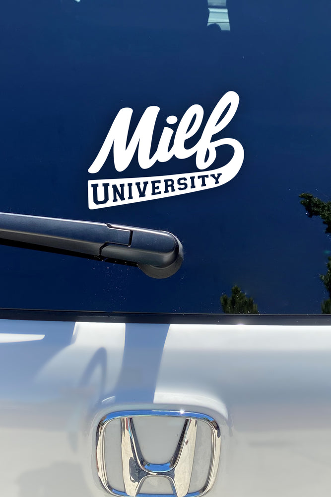 MILF University Retro Sticker Transfer