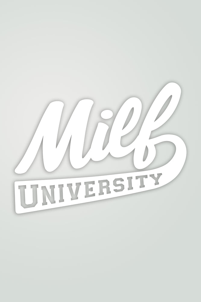 MILF University Retro Sticker Transfer